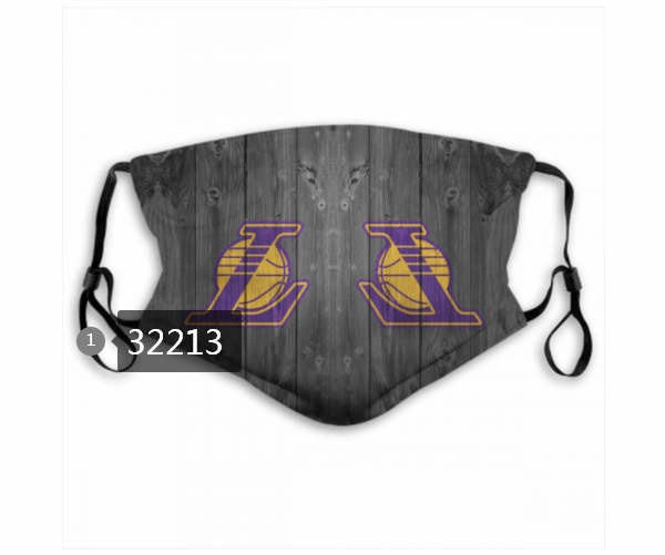 NBA 2020 Los Angeles Lakers11 Dust mask with filter->nba dust mask->Sports Accessory